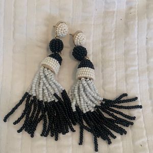 Sugarfix Beaded Tassel Earrings